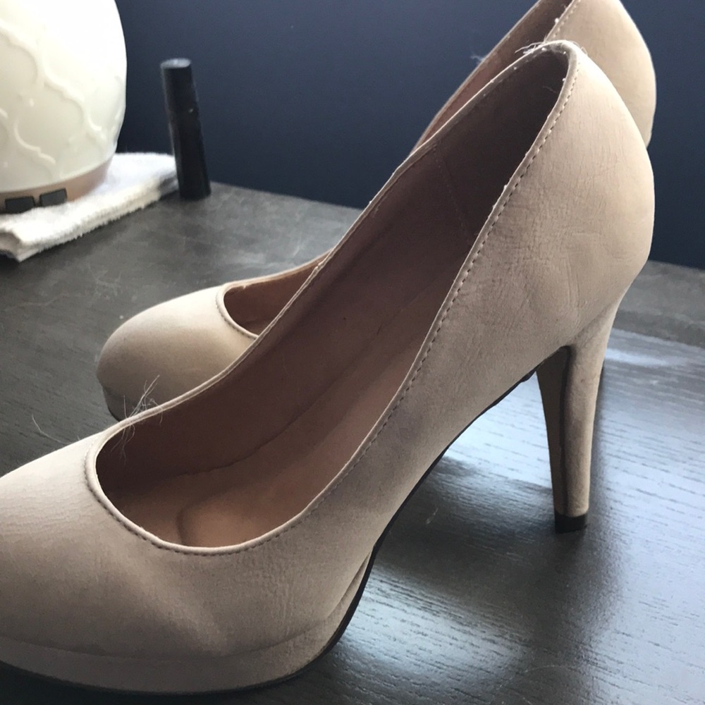 Nude heels